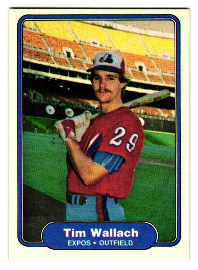 1982 Fleer - Tim Wallach #210 (RC) Montreal Expos