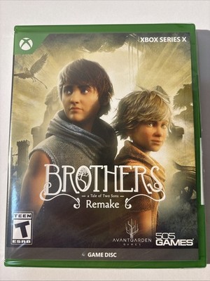 XBOX NEW BROTHERS A TALE OF TWO SONS REMAKE LIMITED RUN GAMES U.S. ESRB IN HAND