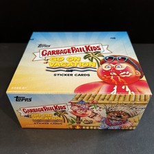 🔥 Sealed 2021 Topps Garbage Pail Kids Go on Vacation Hobby Box 24 GPK Packs  🎄