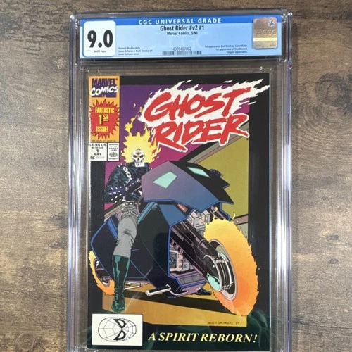 Marvel Comics Ghost Rider #1 1990 CGC 9.0 First Character Appearance Graded