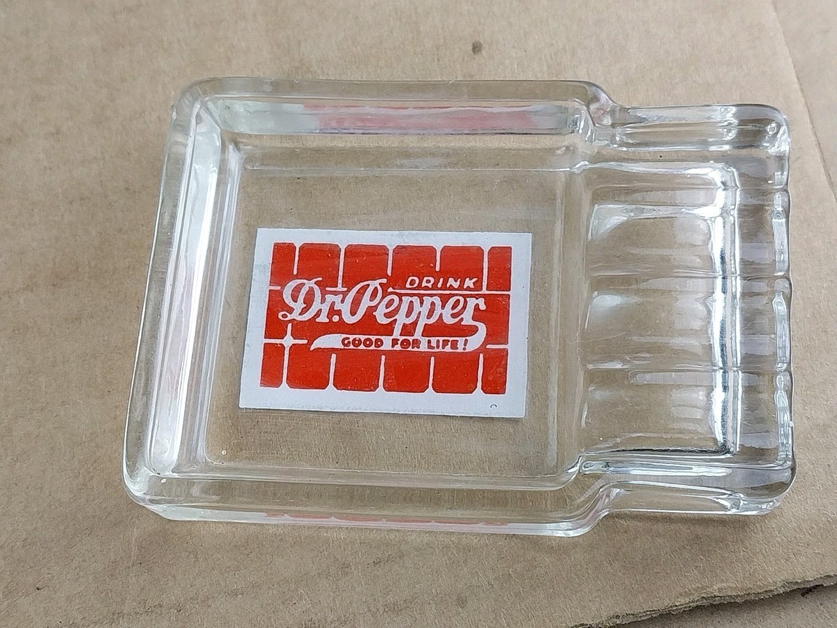 Rare 1930s Drink Dr. Pepper Good For Life Advertising Ashtray | eBay