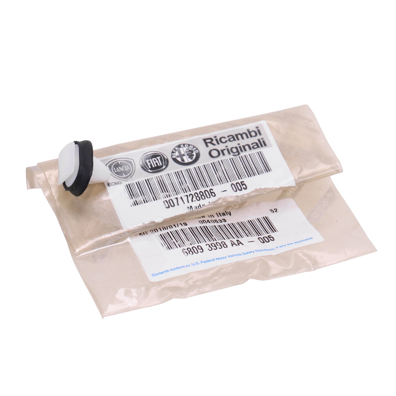 Fiat clamp for trim strip outside Ducato type 230 244 250 71728806