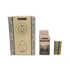 Luminescence Aromatherapy Diffuser and Fragrance Oil Bundle w/Batteries NEW 