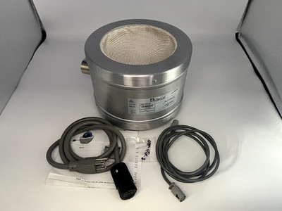 1 Liter Short Path Distillation Mantle Aluminum Housed Glas-Col 100D TEM108