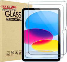 Procase 2 Pcs Screen Protector for Ipad A16 2025 11Th Generation 11 Inch/Ipad 10