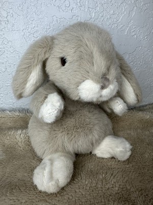 Bukowski Swedish Design 5'' Mini Beanbag Bunny Rabbit Plush Beige Stuffed Animal