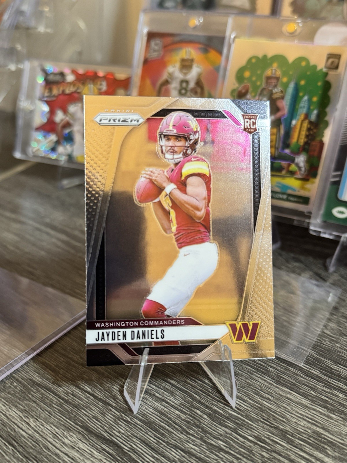 2024 Panini Prizm - Rookies Jayden Daniels #347 Silver Prizm (RC)