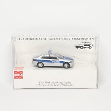 Busch 1:87 H0 5615 Polizei Mercedes-Benz C-Klasse - Modell mit Blinklicht!