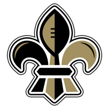 New Orleans Saints Logo 9 Football Sticker Waterproof Vinyl Decal Die-Cut Car
