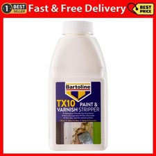 Bartoline TX10 Paint and Varnish Stripper 500ml – Extra Strong, Non-Caustic