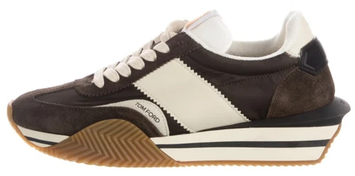 TOM FORD James Sneakers Shoes Brown 9.5 US 42.5 EU Italy
