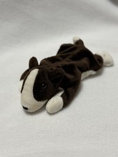EXTREMELY RARE 1997 Ty Beanie Baby Bruno the Dog Retired/Error Tag PE Pellets