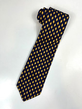 Men's Brooks Brothers Makers Luxury Silk Tie Geometric Made in USA