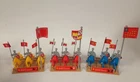 Lot Of Vintage Battle Masters Board Game Milton Bradley Parts Figs Horses