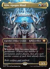 Kilo, Apogee Mind (Borderless) Commander: Edge of Eternities NM Foil