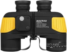 Hooway 7x50 Waterproof Fogproof Military Marine Binoculars Army Yellow 