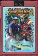 Trey Yesavage 2025 Wild Card Holiday Hits Christmas Hit Blue Jays True 1/1