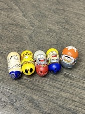 Mighty Beanz Collectable 2010 Moose Toys Lot of 5 Rare Eskimo Big Nose King