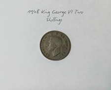 King George VI Two Shillings 1948