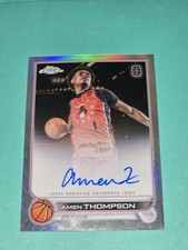 2022-23 Topps Chrome OTE Overtime Elite - Chrome Autographs Amen Thompson...