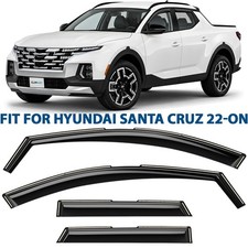 Side Window Deflectors Rain Guards for 2022-2026 Hyundai Santa Cruz