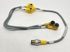 Turck VB2-RS 4.4T-0.3/2WK 4T-0.3/0.3 Daisy Chain Splitter U0164-0