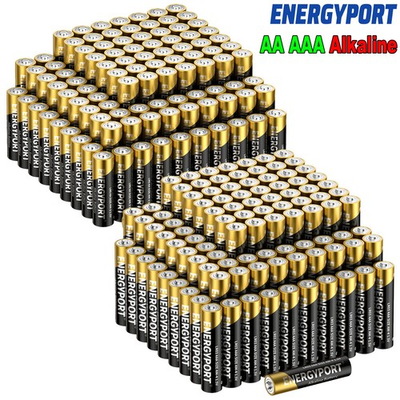 #ad Lot AAA AA Batteries Long Lasting Alkaline Battery Heavy Duty For TV Remote Toys $53.99