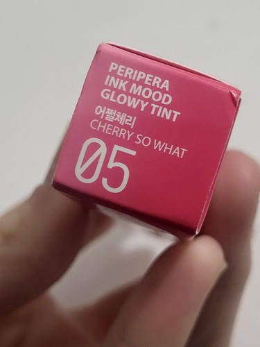 PERIPERA Ink Mood Glowy Tint Cherry So What 05 4g Korean Cosmetics New US SELLER - Picture 5 of 8