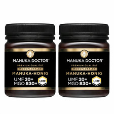 2x Manuka Doctor UMF™ 20+ MGO 830+ Manuka Honig |  2x250 g | Made In NZ 🇳🇿