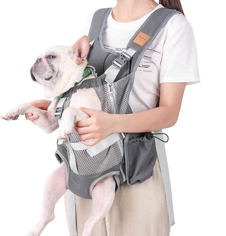 Zaino Trasportino per Cani Gambe Fuori Frontale Porta Animali