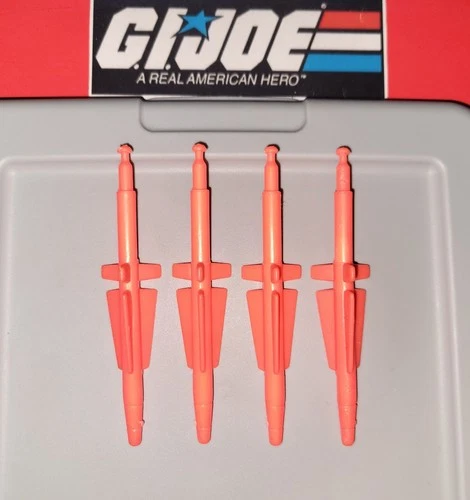 GI Joe Ghoststriker X 16 1993 Large Missiles Parts Set Original 90's Hasbro