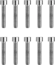 DRAG SPECIALTIES MPB195S Bolts - Socket-Head - Replacement - Smooth/Coarse Threa