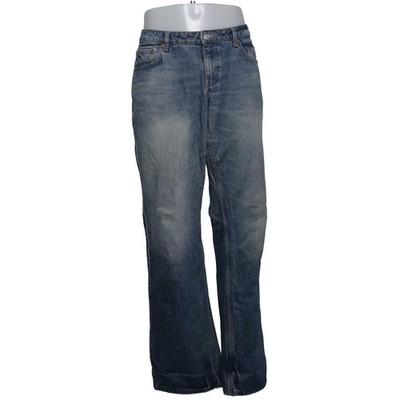 Weekday, Jeans, Größe: 34/34, Arrow Low Straight Jeans, Blau, Baumwolle #c80