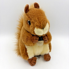 Aurora World Brown Squirrel with Acorn 12" Plush Stuffed Animal