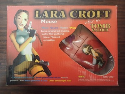 Tomb Raider Lara Croft PC Maus 1997 Core Design Eidos OVP