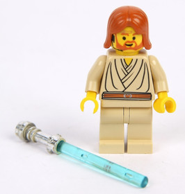 LEGO - Star Wars - Set 7143 - Obi-Wan Kenobi Young w/ Headset - sw0055
