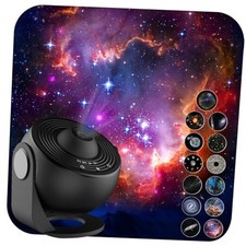 Galaxy Projector for Bedroom,13 in 1 Planetarium Star Projector with Solar