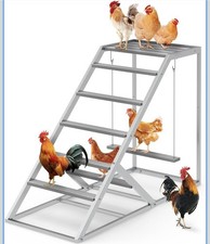 Chicken Coop Ladder Perches With Swing Roosting Bars Activity