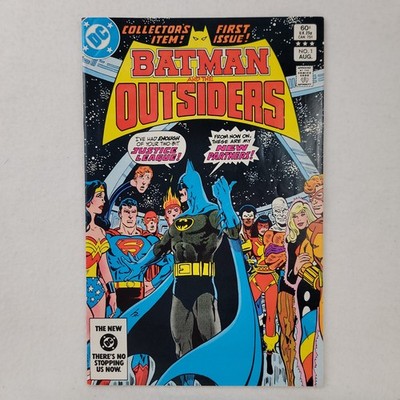 Batman and the Outsiders #1 (1983) DC Comics First Issue Key 60¢ Direct Edition