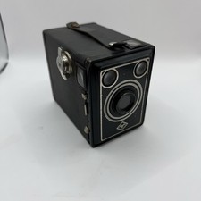 Vintage Agfa Synchro Box 600 Medium Format 120 Roll Film Camera Germany 1940-50