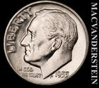 1955-D Silver Roosevelt Dime - Choice Gem Brilliant Uncirculated  #K4527
