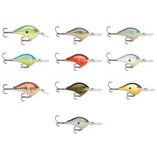 Rapala Dives To 6 DT-6 Series Crankbait Fishing Lure Depth: 6'