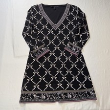 White House Black Market Black Cocktail Dress Size 2X Small