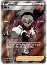 Bea (Full Art) 180/185 Pokemon SWSH04: Vivid Voltage Holo Ultra Rare NM on eBay