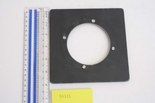 Calumet C1 8x10 camera lens board 50115 6"x6" w/ 85mm hole