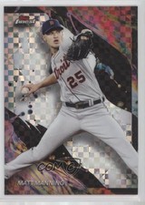 2024 Topps Finest Uncommon Checkerboard Refractor Matt Manning #142 17o2