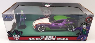 Jada Maßstab 1:24 31199 - 2009 Chevy Corvette Stingray - The Joker