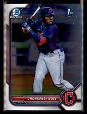 Jhonkensy Noel 2022 Bowman #BCP-2 Cleveland Guardians