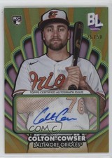 2024 Topps Big League Opening Act Gold Foil 26/50 Colton Cowser Auto 1a1o