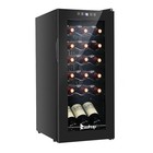 18 Bottle Compressor Wine Cooler Refrigerator Freestanding Fridge for Champagne